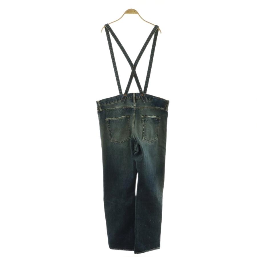 ビズビム VISVIM 15D17 SOCIAL SCULPTURE DENIM サスペンダー付 デニム 