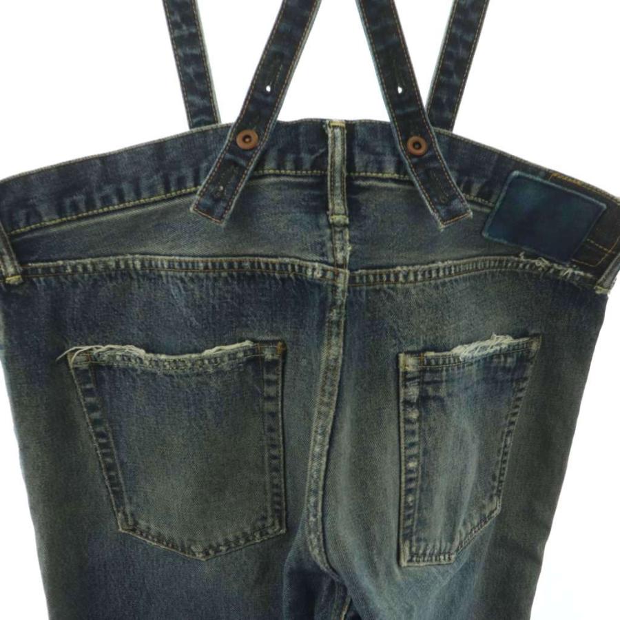 ビズビム VISVIM 15D17 SOCIAL SCULPTURE DENIM サスペンダー付 デニム 
