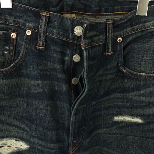 ダブルアールエル RRL STRAIGHT LEG JAPAN WOVEN SELVEDGE DENIM デニム パンツ ジーンズ ボタンフライ コットン 36×32 インディゴ_2