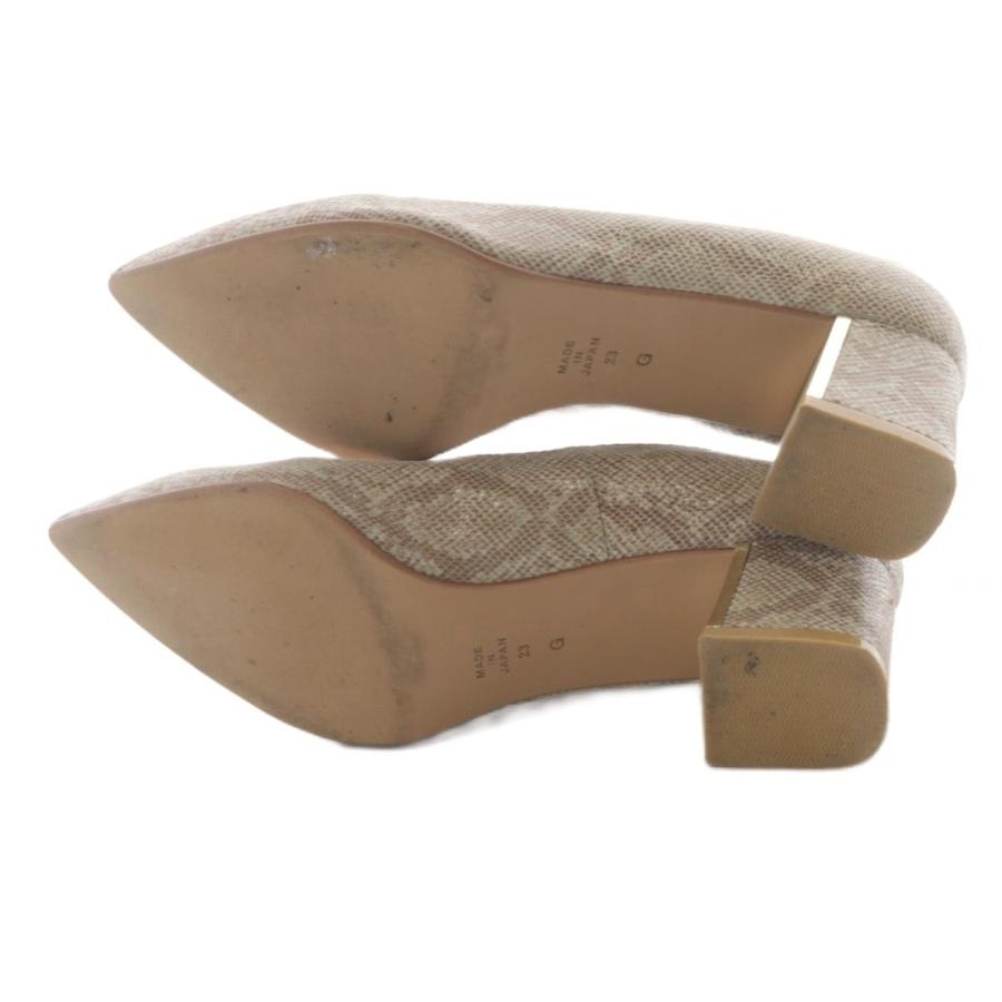 DIANA（ダイアナ） ポインテッドトゥ パンプス ハイヒール パイソン柄