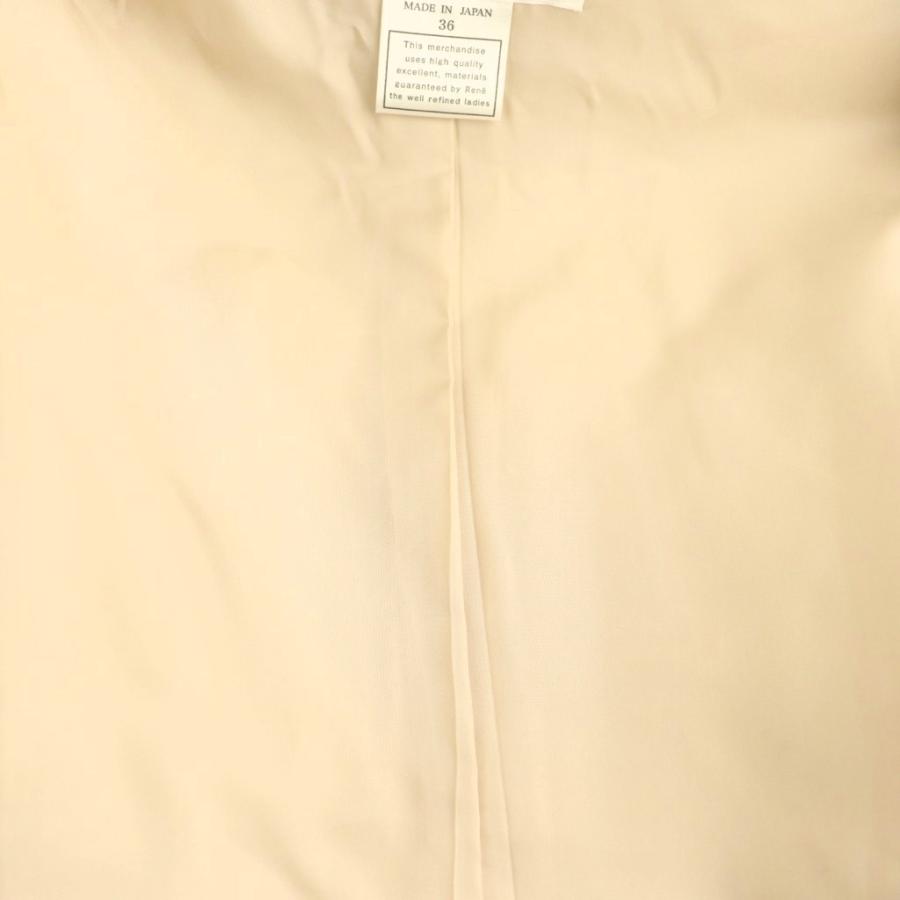 Rene（ルネ） ミンクファーポケットファーフードコート 36 ライト  