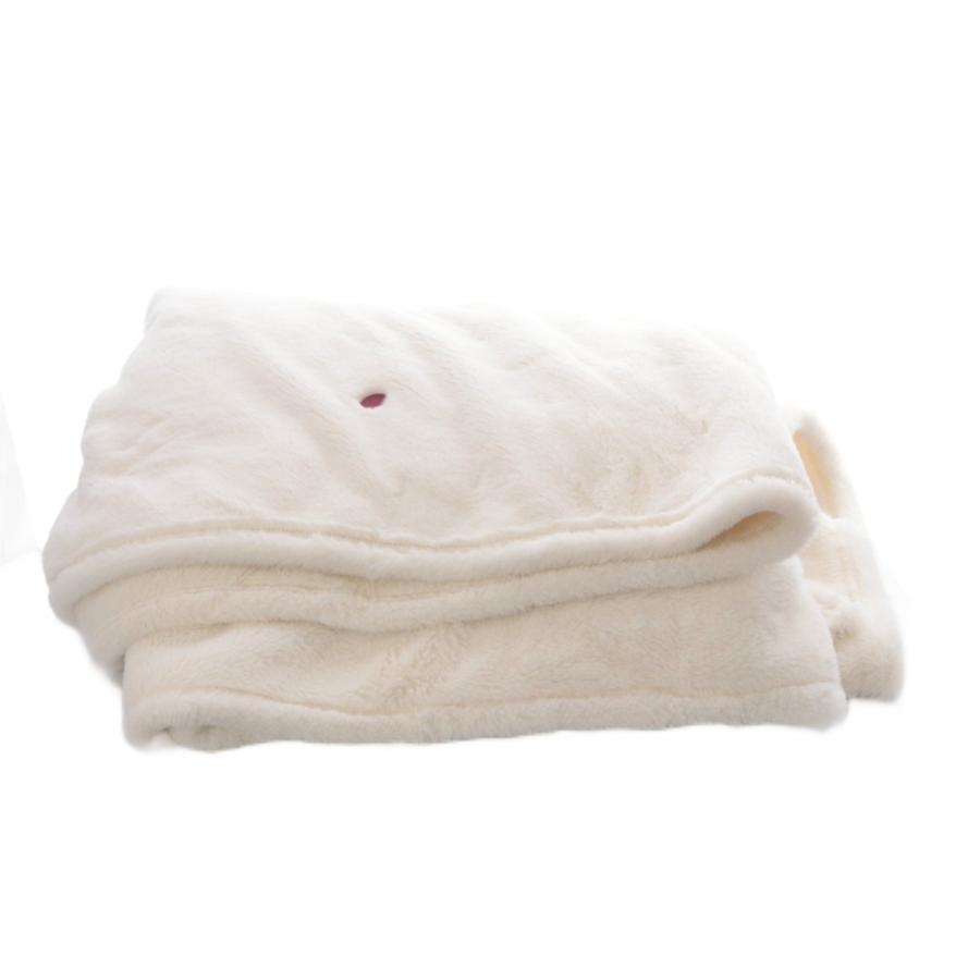 ジェラートピケ gelato pique Sleep 25AW ハートロゴちび刺繍 毛布