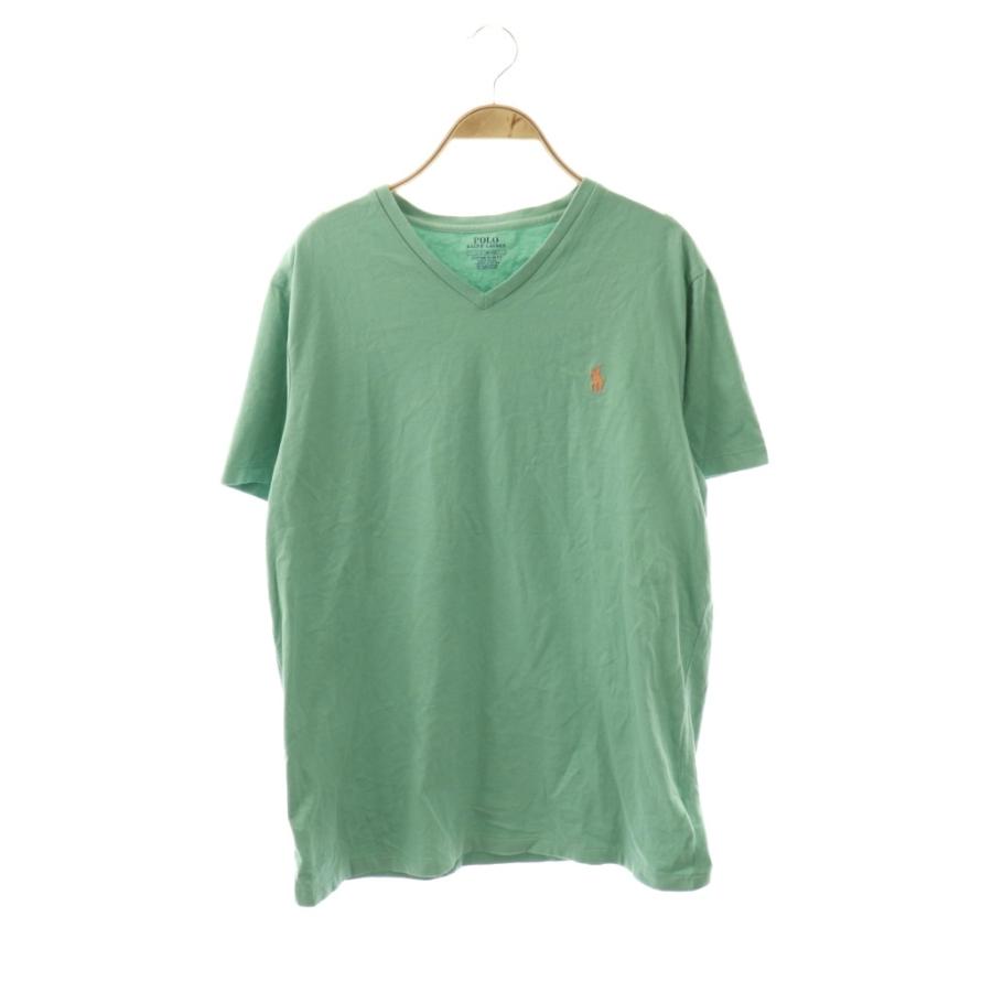 未使用品 ポロ ラルフローレン POLO RALPH LAUREN Vネック Tシャツ 