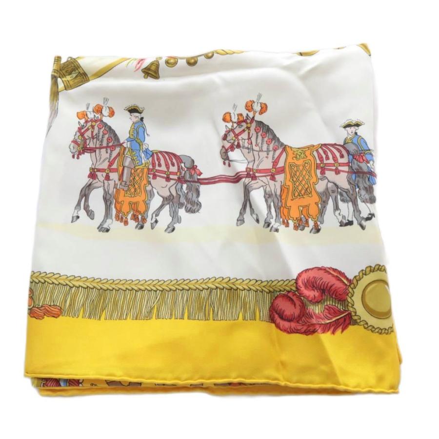 HERMES（エルメス） スカーフ カレ90 CAPARACONS DE LA FRANCE ET DE