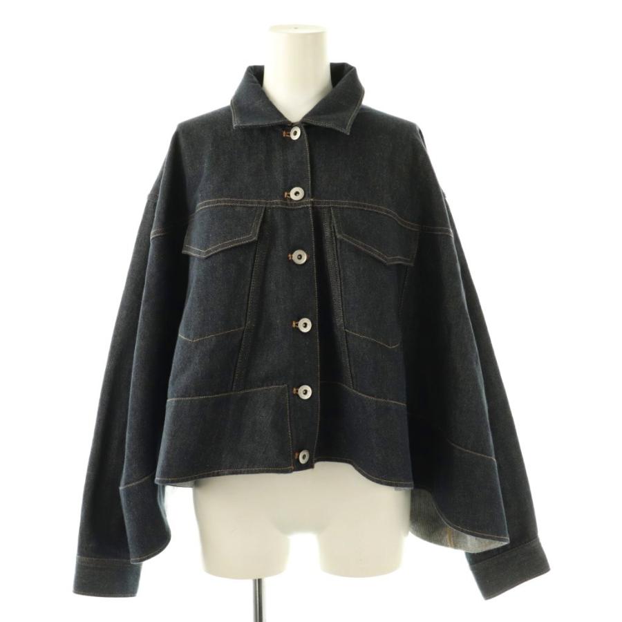 cygne シーニュ　odile デニムジャケット　size1 新品 シーニュ Cygne フレアデニムショートジャケット cia Gジャン F