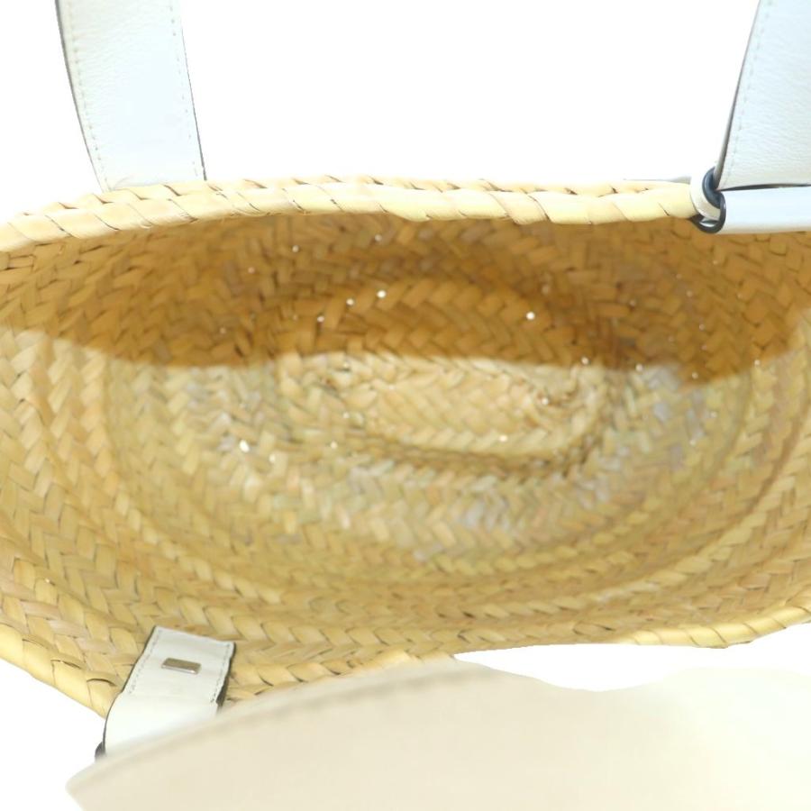 LOEWE（ロエベ） バスケットバッグ スモール(ヤシの葉&カーフ