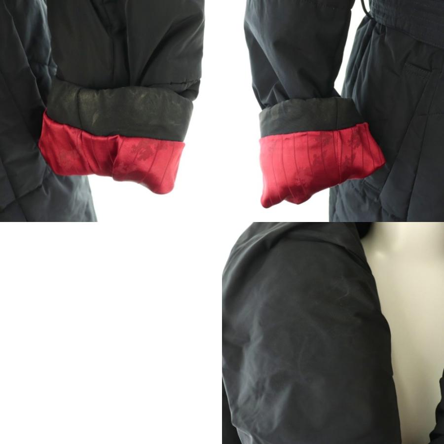 ヴィヴィアンタム VIVIENNE TAM 中綿コート フード 2 ブラック /ES