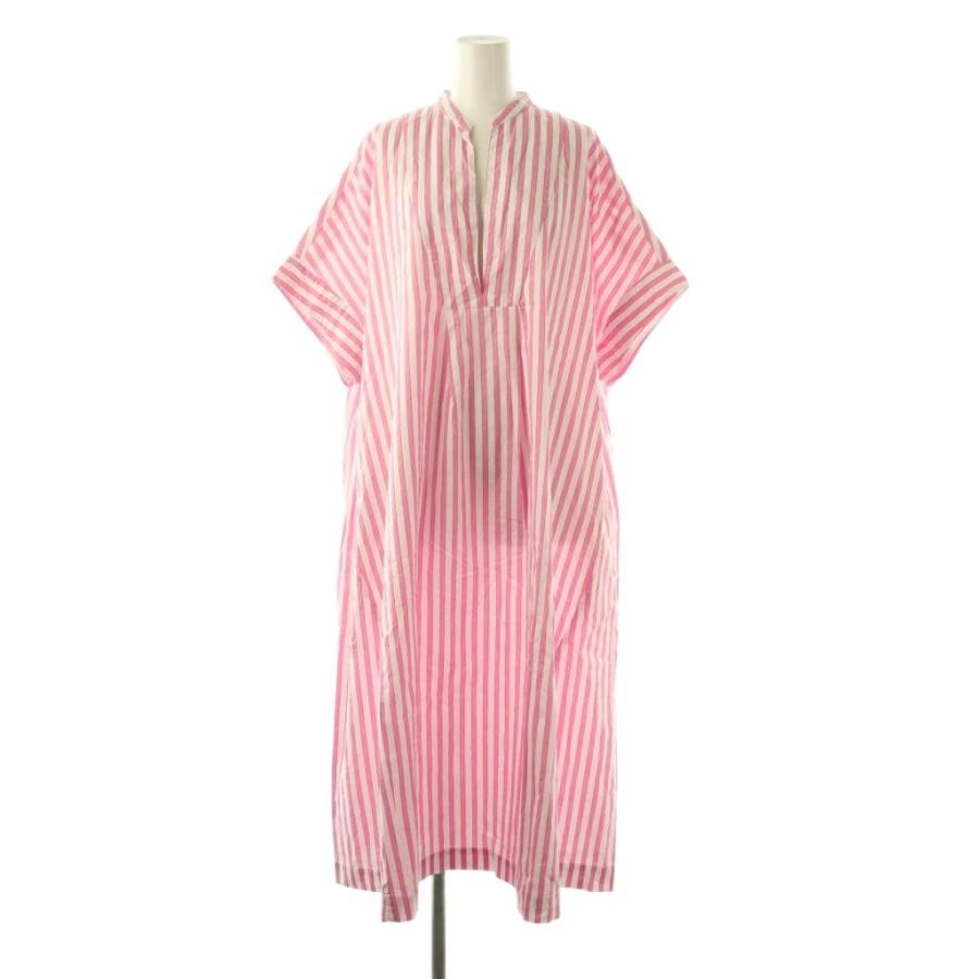 ヌキテパ NE QUITTEZ PAS! 24SS Poplin Stripe Big Shirts Dress