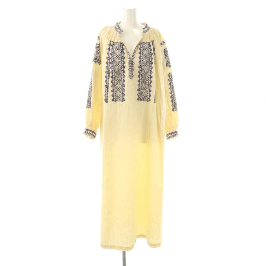 サラマリカ sara mallika 25AW Cotton Jacquard Zari Embroidery Dress