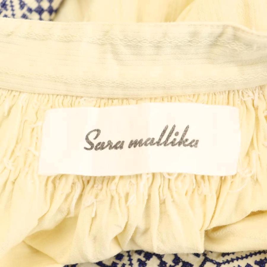 サラマリカ sara mallika 25AW Cotton Jacquard Zari Embroidery Dress