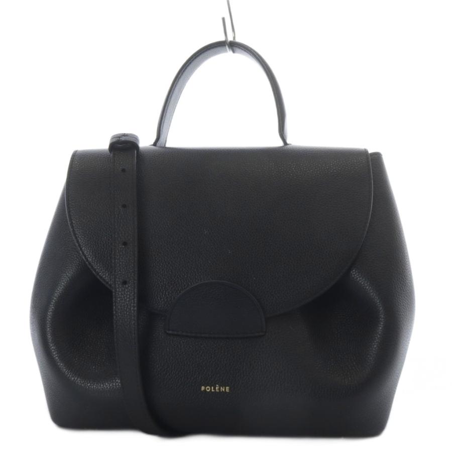 ポレーヌ POLENE Numero Un レザー ショルダーバッグ ハンドバッグ