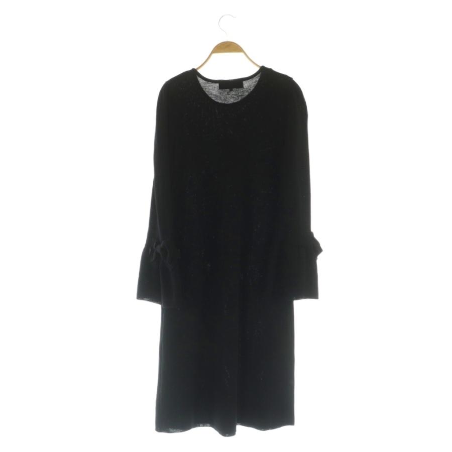 極美品　M'S GRACY ニットワンピース　フレア　2023モデル　サイズ36 エムズグレイシー M'S GRACY ニット ワンピース ロング 長袖 フレア