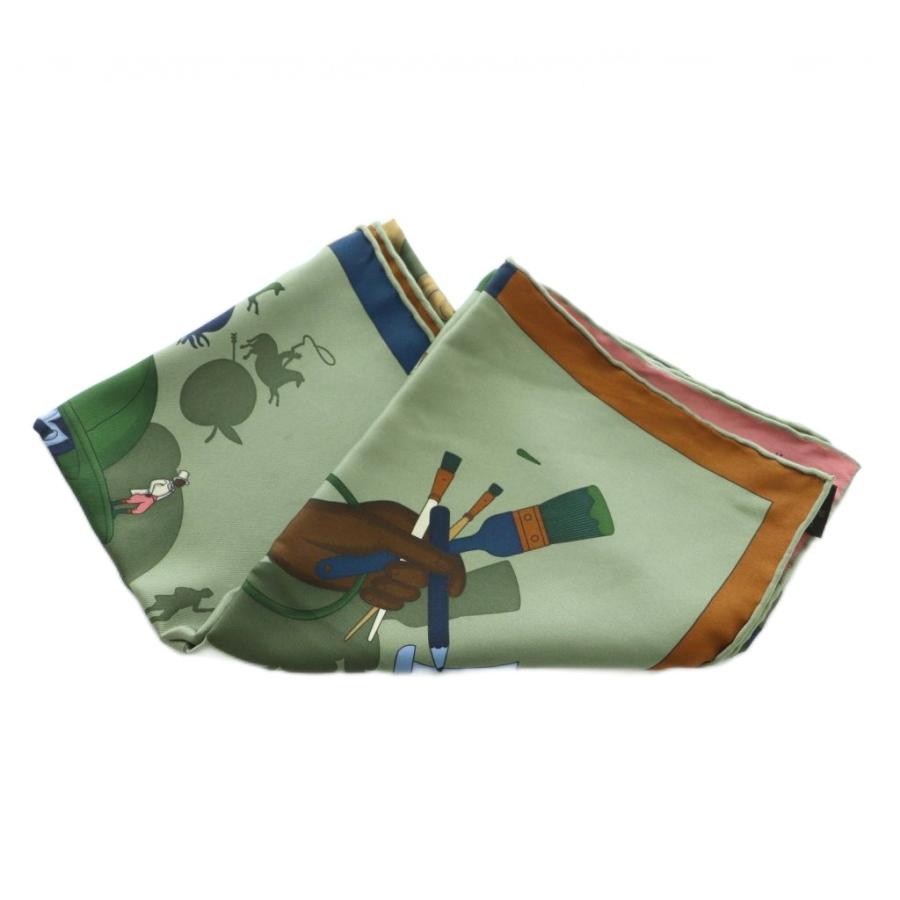 HERMES（エルメス） カレ70 Illusion Exquise 華麗なるイリュージョン