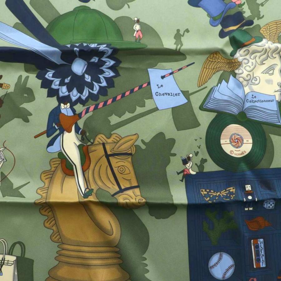 HERMES（エルメス） カレ70 Illusion Exquise 華麗なるイリュージョン