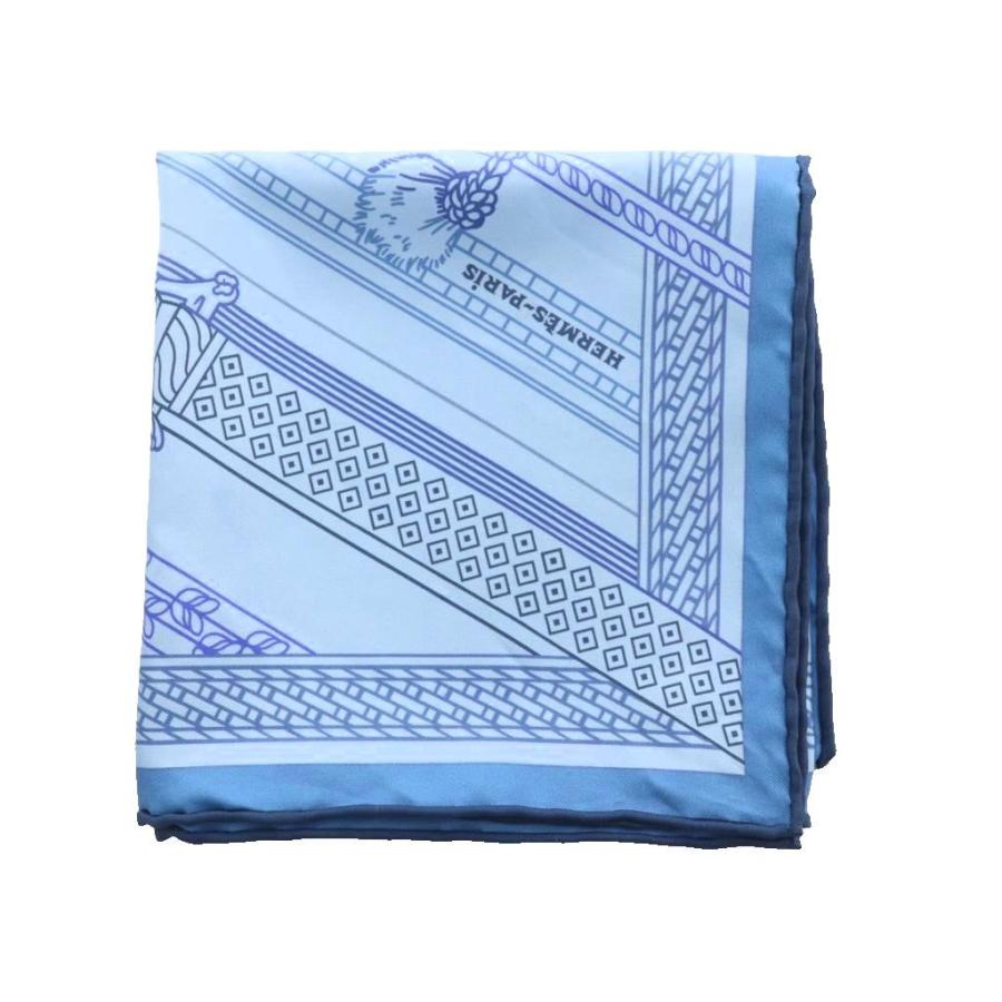 【新品タグ付き】HERMES エルメス カレ70 ガヴロッシュ【正規品・美品】 HERMES（エルメス） カレ70 ダブルフェイス エトリエの競演