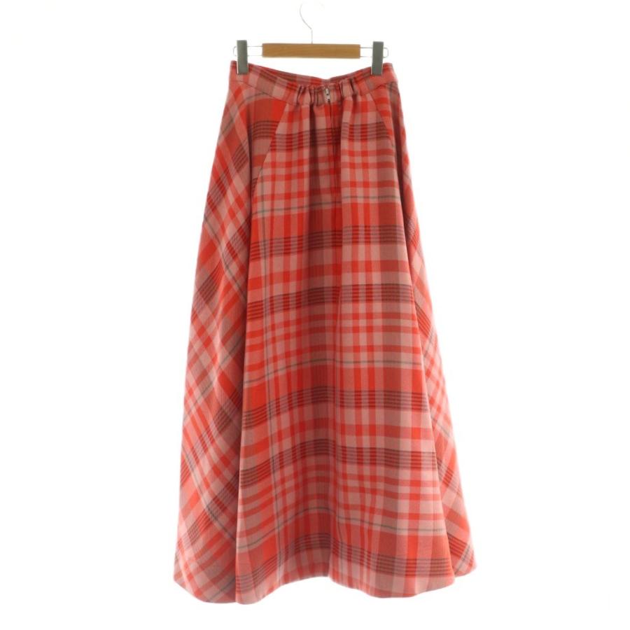 アメリヴィンテージ Ameri VINTAGE EVELYN CHECK FLARE SKIRT スカート