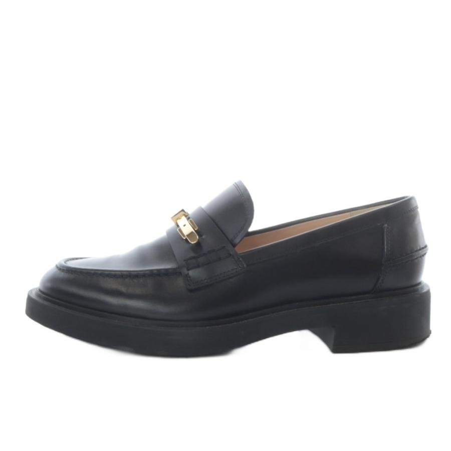 ジャンヴィトロッシ Gianvito Rossi バックルディテールレザー 