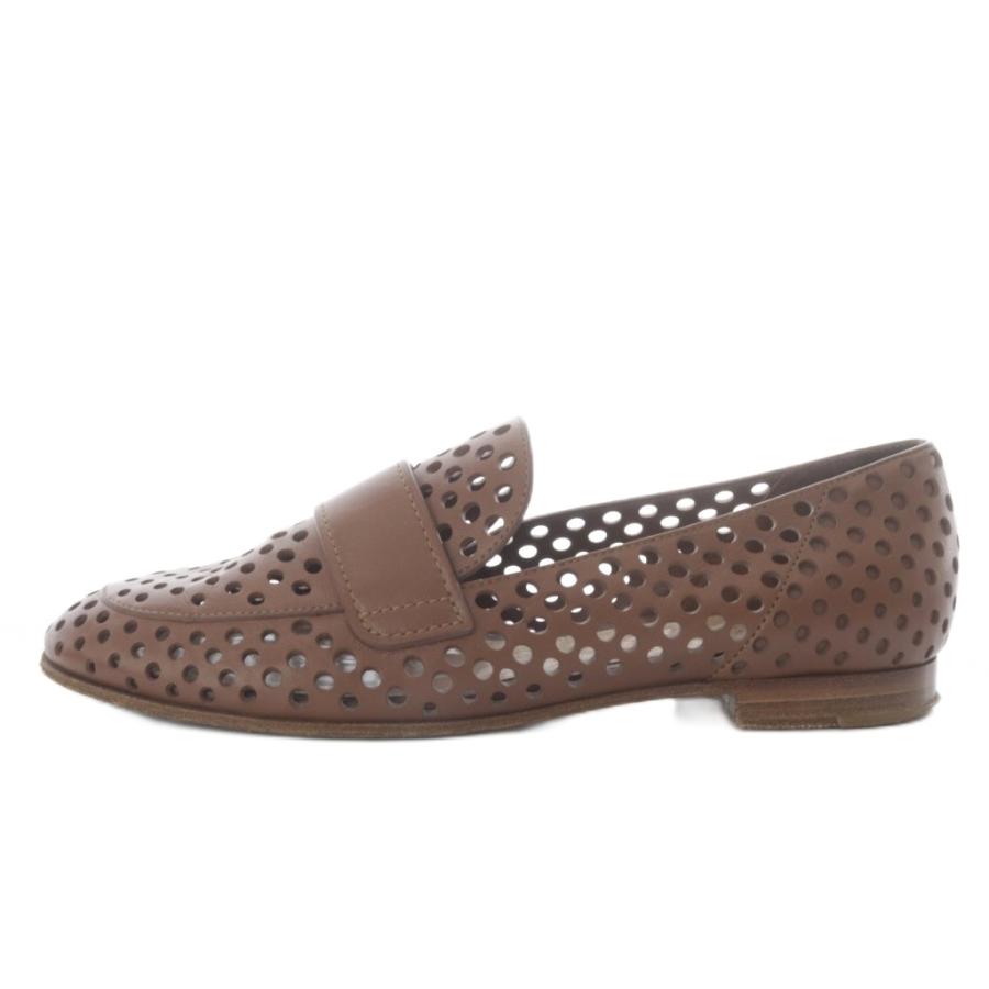 ジャンヴィトロッシ Gianvito Rossi ローファー スリッポン ローヒール 