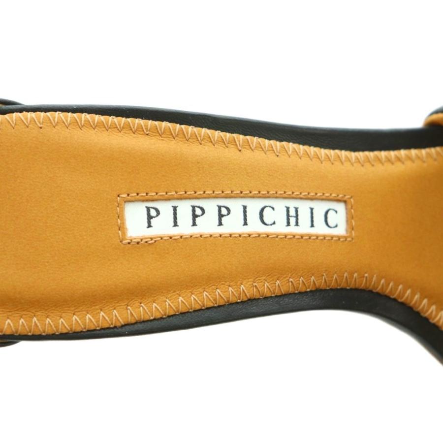 ピッピシック PIPPICHIC MARIRIN サンダル スクエアトゥ ピンヒール