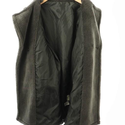 アイジャン AIJAN テディボアロングコート アウター ロング M グレー