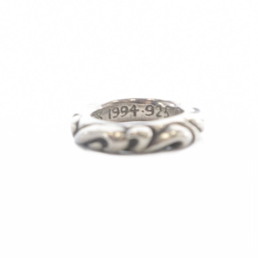 クロムハーツ CHROME HEARTS SCRL BAND 925 ピンキーリング 指輪 1.5号 シルバー /SR メンズ_4
