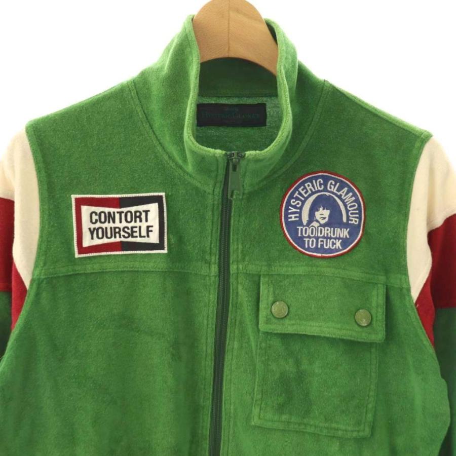 y2k✨️ 00s HYSTERIC GLAMOUR パイル地 トラックジャケット HYSTERIC GLAMOUR（ヒステリックグラマー） パイル トラックジャケット