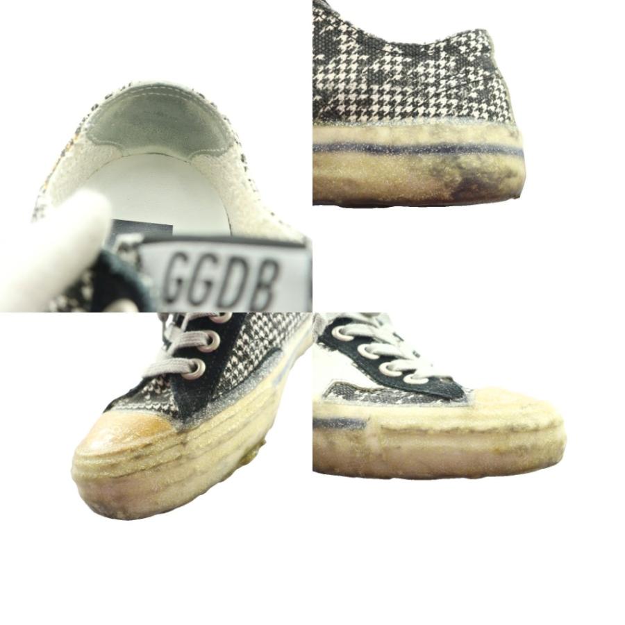 ゴールデングース GOLDEN GOOSE V-スター 2 V-Star 2 スニーカー 36 マルチカラー 黄色 イエロー 黒 ブラック /SS ■OS レディース