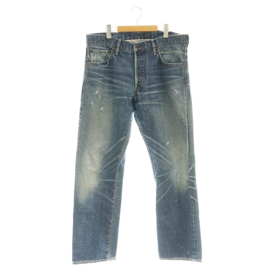 ビズビム VISVIM Social Sculpture SLIM DAMAGED デニム パンツ 