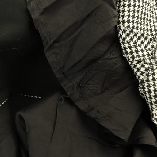 エムズグレイシー M'S GRACY 千鳥格子 ラップスカート ロング 36