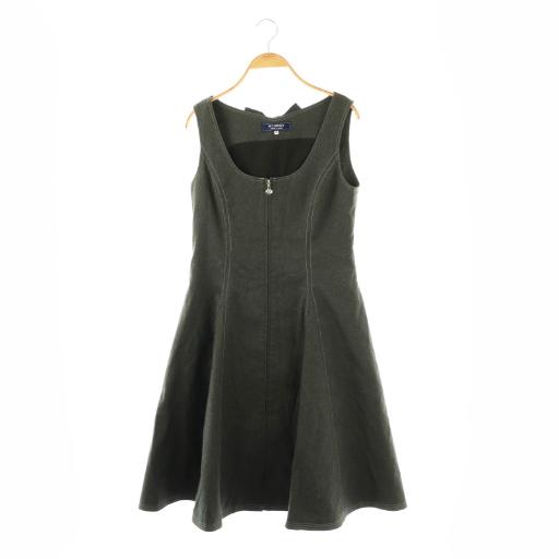 ♥M'S GRACY♥ エムズグレイシー （40） フロントリボン ワンピース エムズグレイシー M'S GRACY リボン フロントジップ ノースリーブ