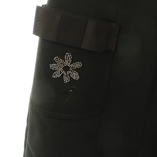 エムズグレイシー M'S GRACY リボン フラワー刺繍 ノースリーブ