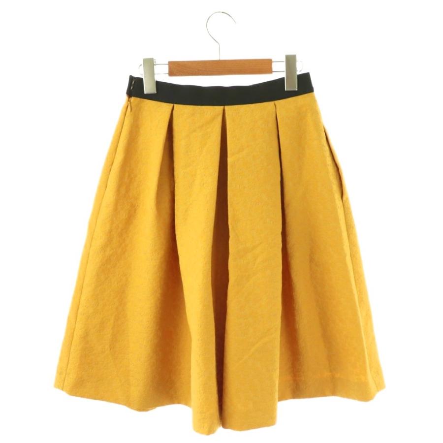 新品 M'SGRACY エムズグレイシー モネ風プリントタックスカート 40 L モネ風プリントタックスカート | msgracy