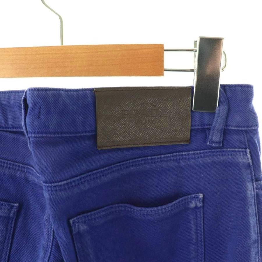 ブランド別 プラダ PRADA スキニー デニム パンツ インディゴ 25