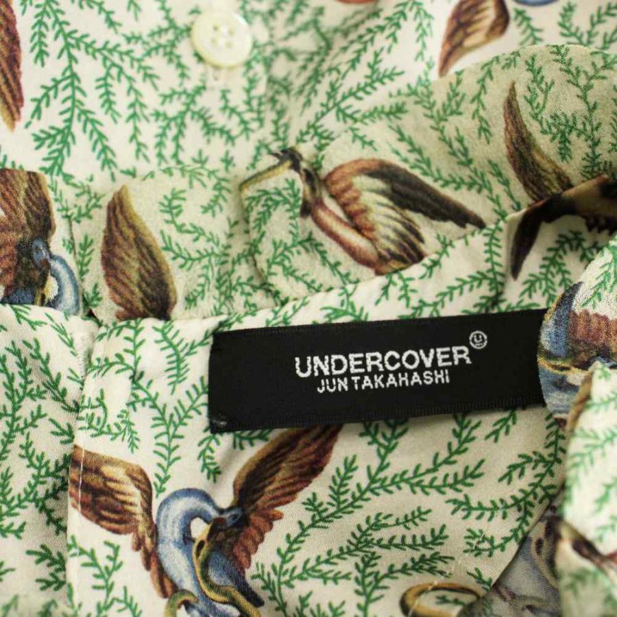 アンダーカバー UNDERCOVER Markus Akesson フリルカラー シルク