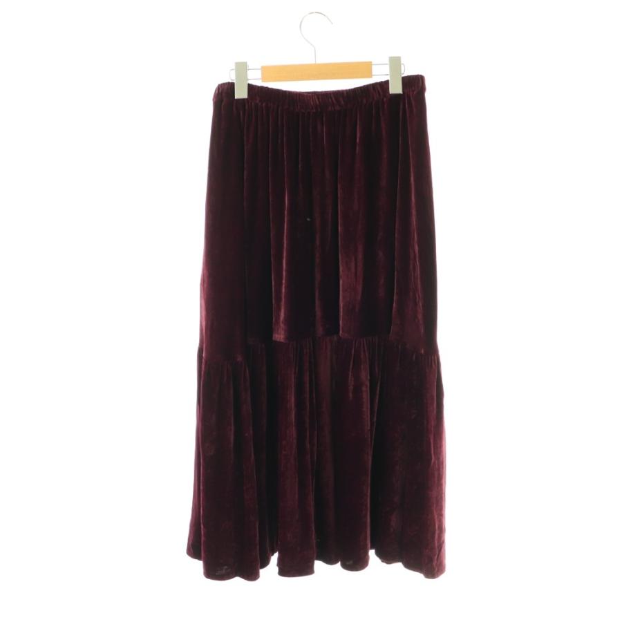 ステラマッカートニー STELLA McCARTNEY ベロアロングスカート