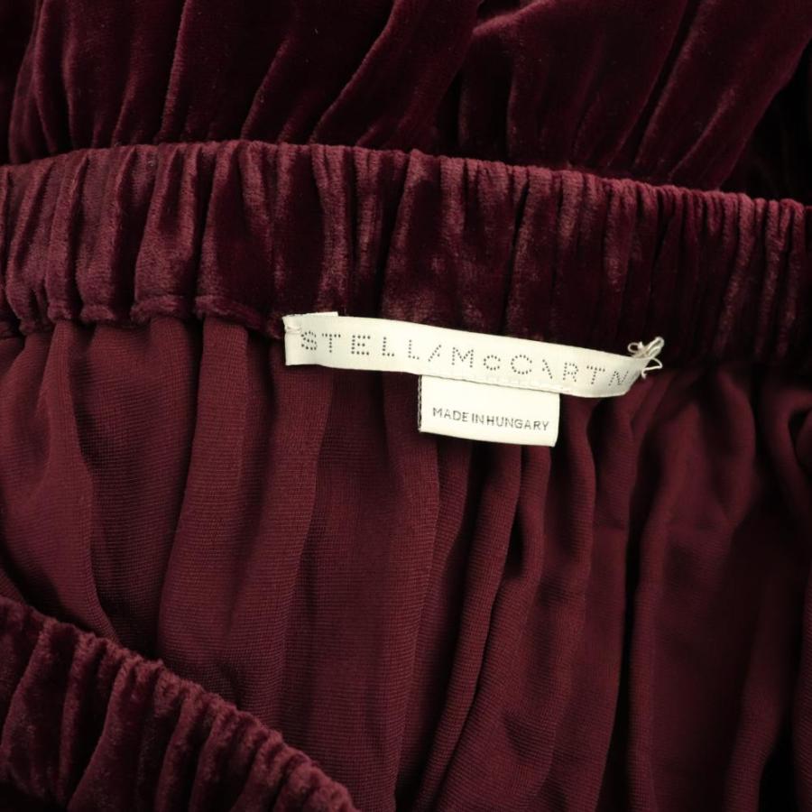 ステラマッカートニー STELLA McCARTNEY ベロアロングスカート  