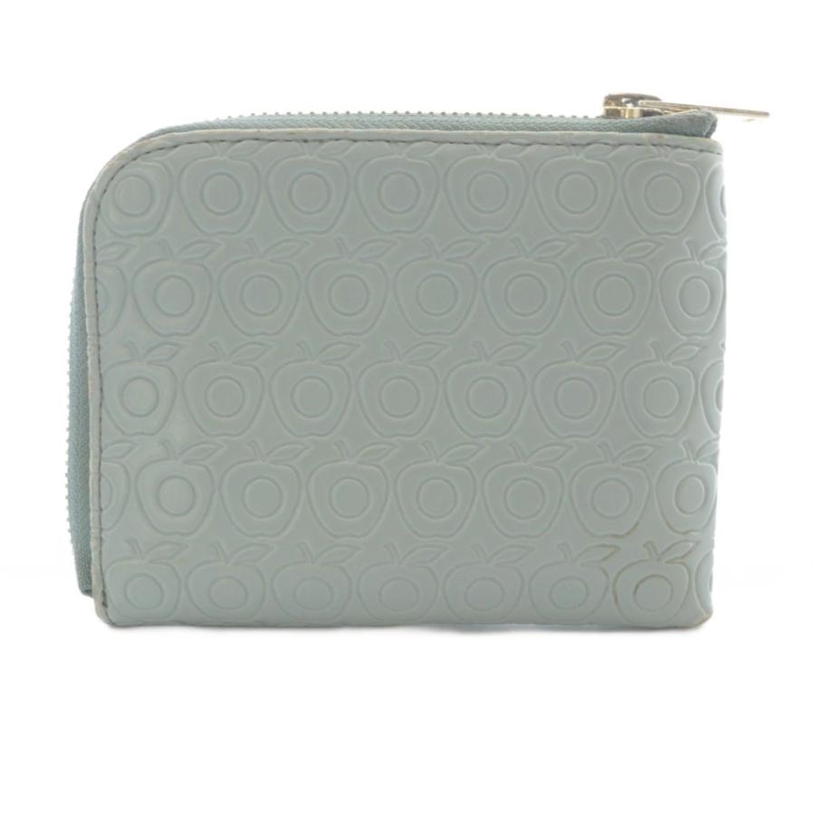 アンダーカバー UNDERCOVER Lジップウォレット 財布 水色 ライトブルー