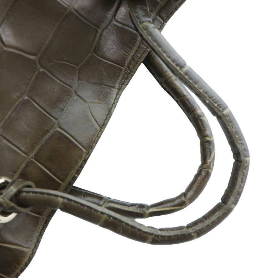 FURLA（フルラ） メトロポリス ハンドバッグ 茶色 ブラウン クロコ型