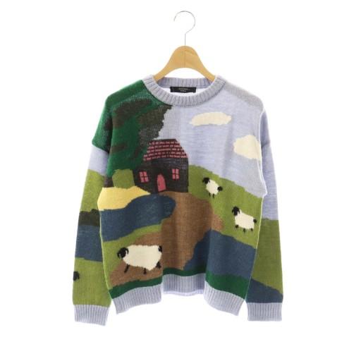 Max Mara（マックスマーラ） ニット セーター 長袖 S ライトブルー  