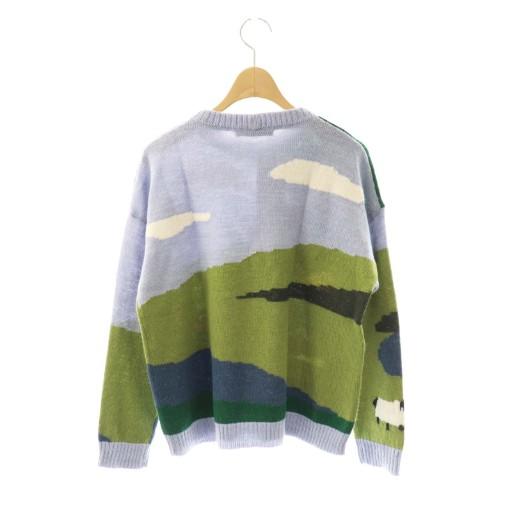 Max Mara（マックスマーラ） ニット セーター 長袖 S ライトブルー  