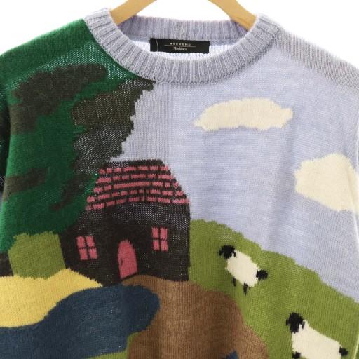 Max Mara（マックスマーラ） ニット セーター 長袖 S ライトブルー  