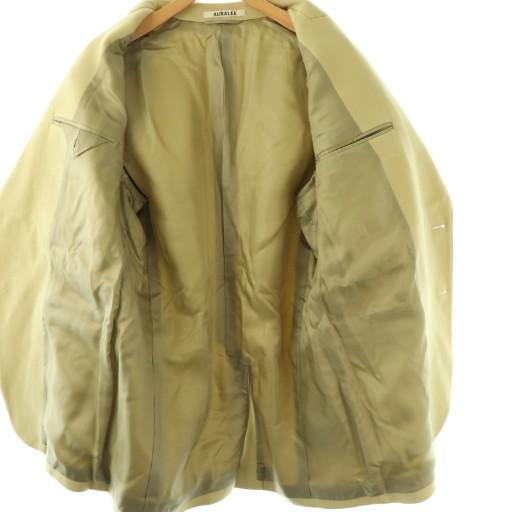 オーラリー AURALEE 24AW LIGHT MELTON JACKET ジャケット テーラード