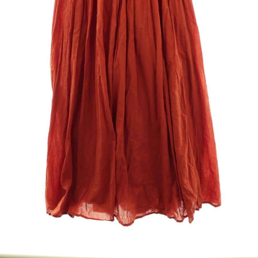 マリハ MARIHA 夏のレディのドレス コットン ノースリーブ ギャザー