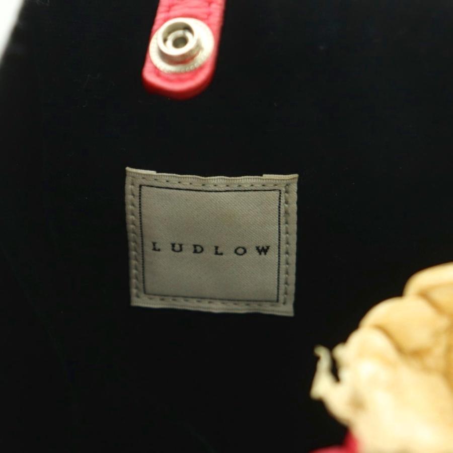 LUDILOW かごバッグ 編み込みハンドル ラドロー LUDLOW かごバッグ ハンドバッグ 編み込みハンドル ワン