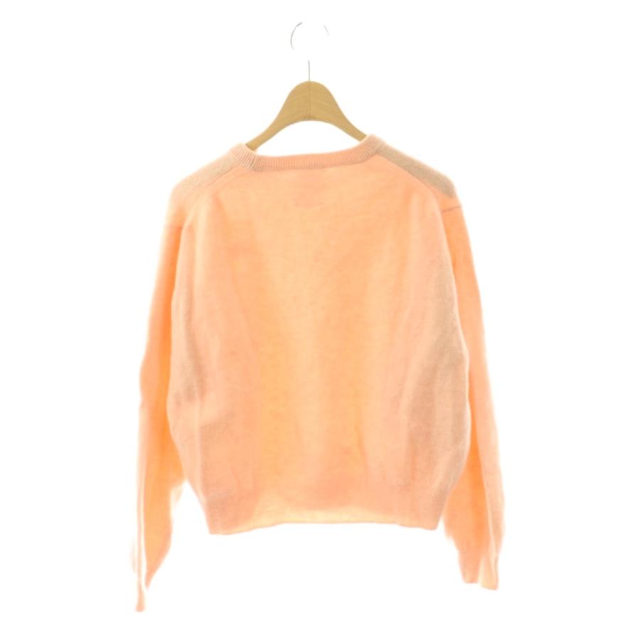 ダントン DANTON ウール ニット セーター 長袖 サーモンピンク /NR