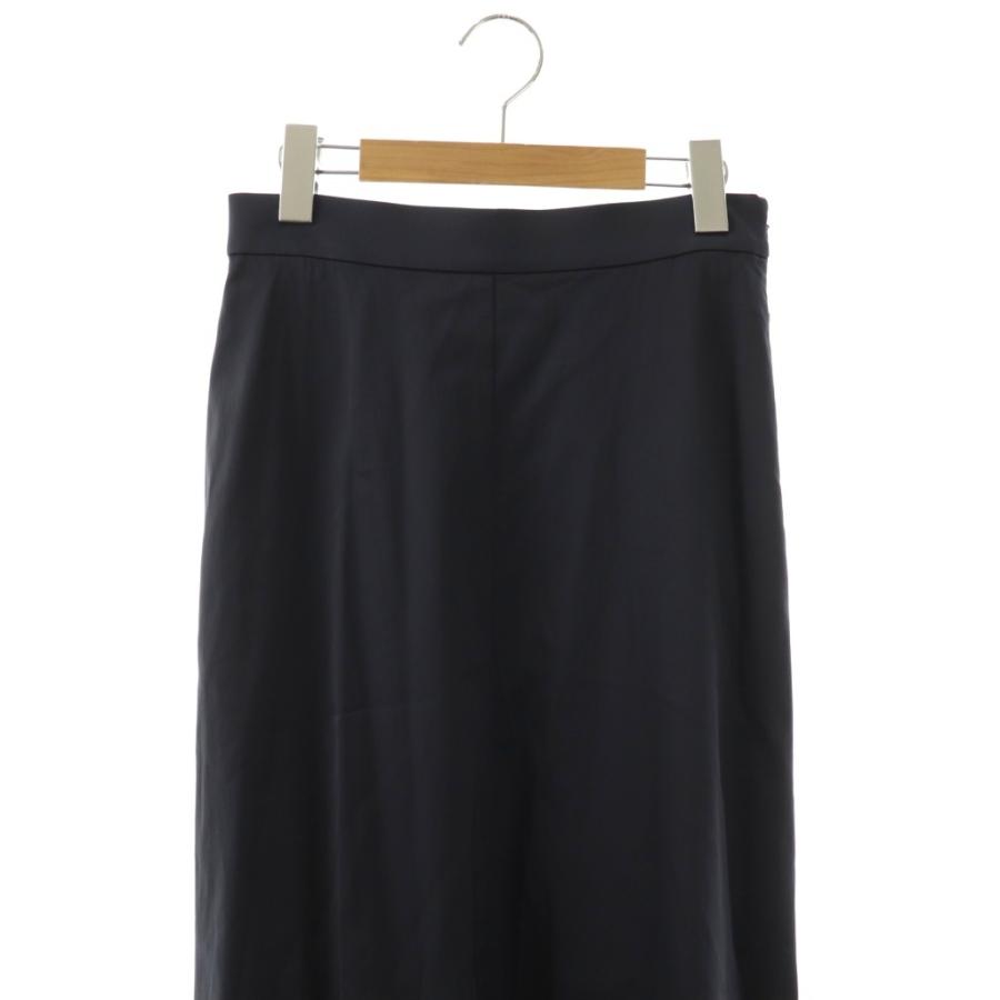ebure エブール ブラック ロングフレアスカートウール100%フリーサイズ