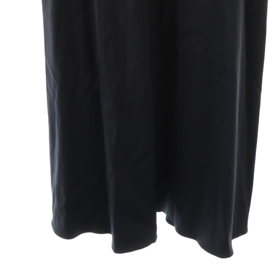 エブール ebure 24AW フレアロングスカート 38 ネイビー /DO □OS □SH