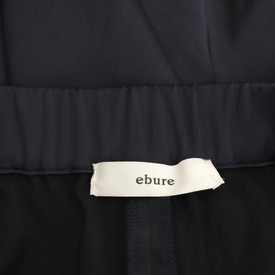 エブール ebure 24AW フレアロングスカート 38 ネイビー /DO □OS □SH