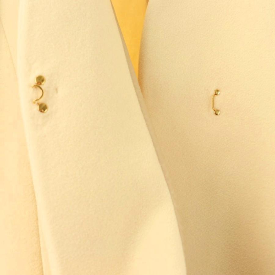 ノーブル NOBLE MTRウールカシミヤ Vカラーコート ノーカラーコート 34