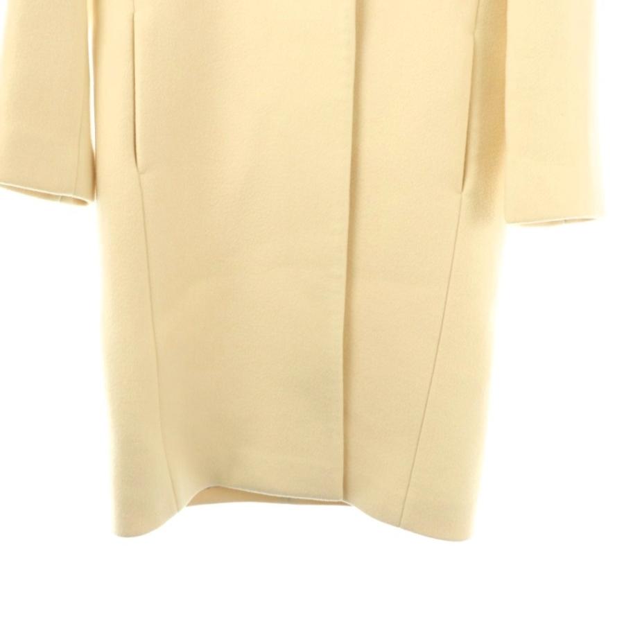 ノーブル NOBLE MTRウールカシミヤ Vカラーコート ノーカラーコート 34